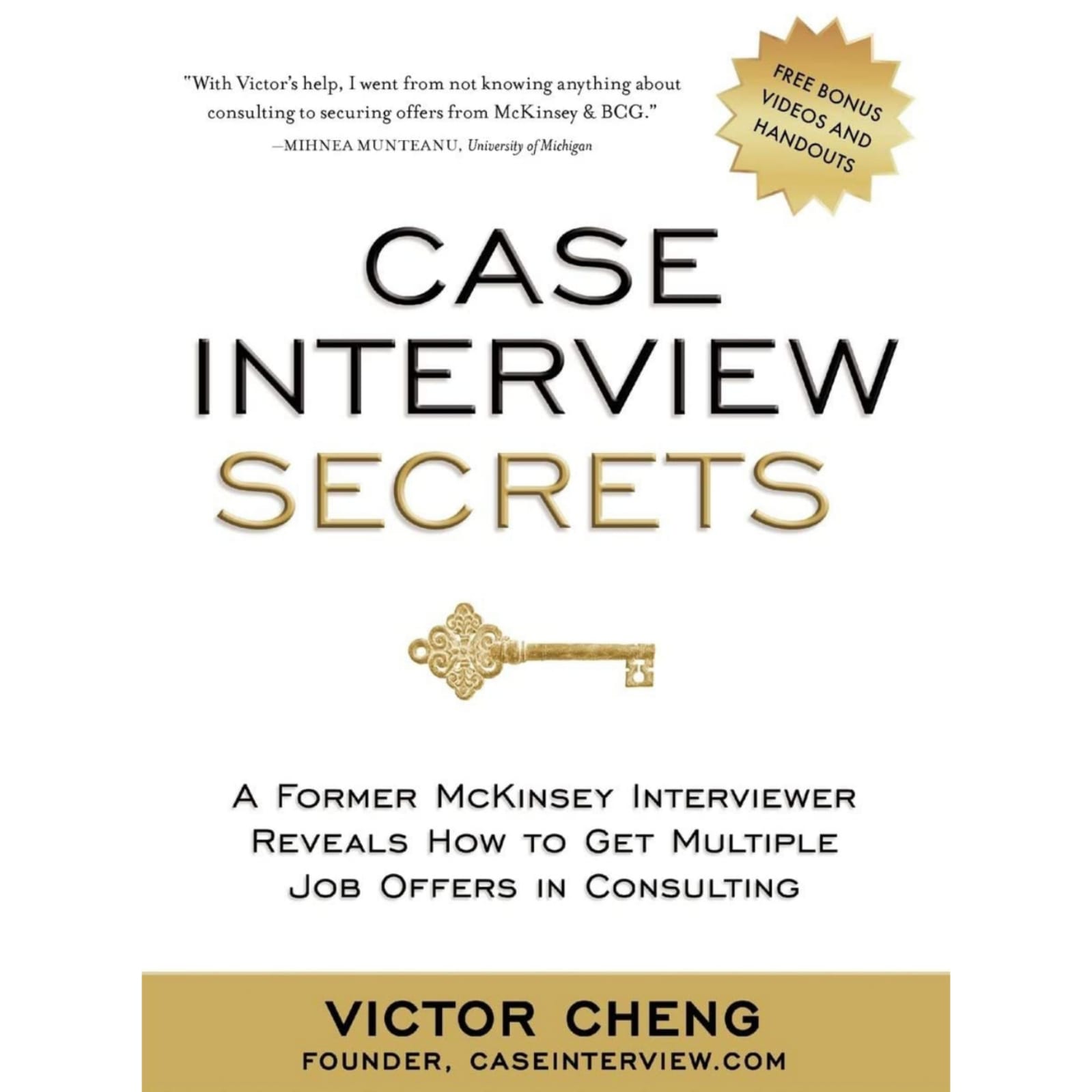 consulting case interview victor cheng
