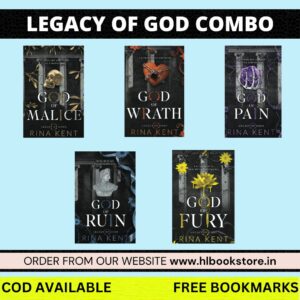 God Of Malice + God Of Wrath + God Of Pain + God Of Ruin + God Of Fury By Rina Kent Legacy Of God Combo
