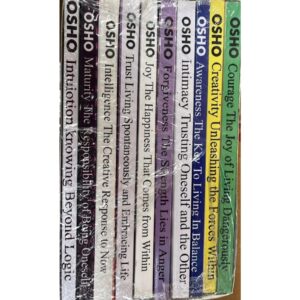Courage + Creativity + Awareness + Intimacy + Forgiveness + Joy + Trust + Intelligence + Maturity + Intuiotion By Osho 10 books Combo BOXSET